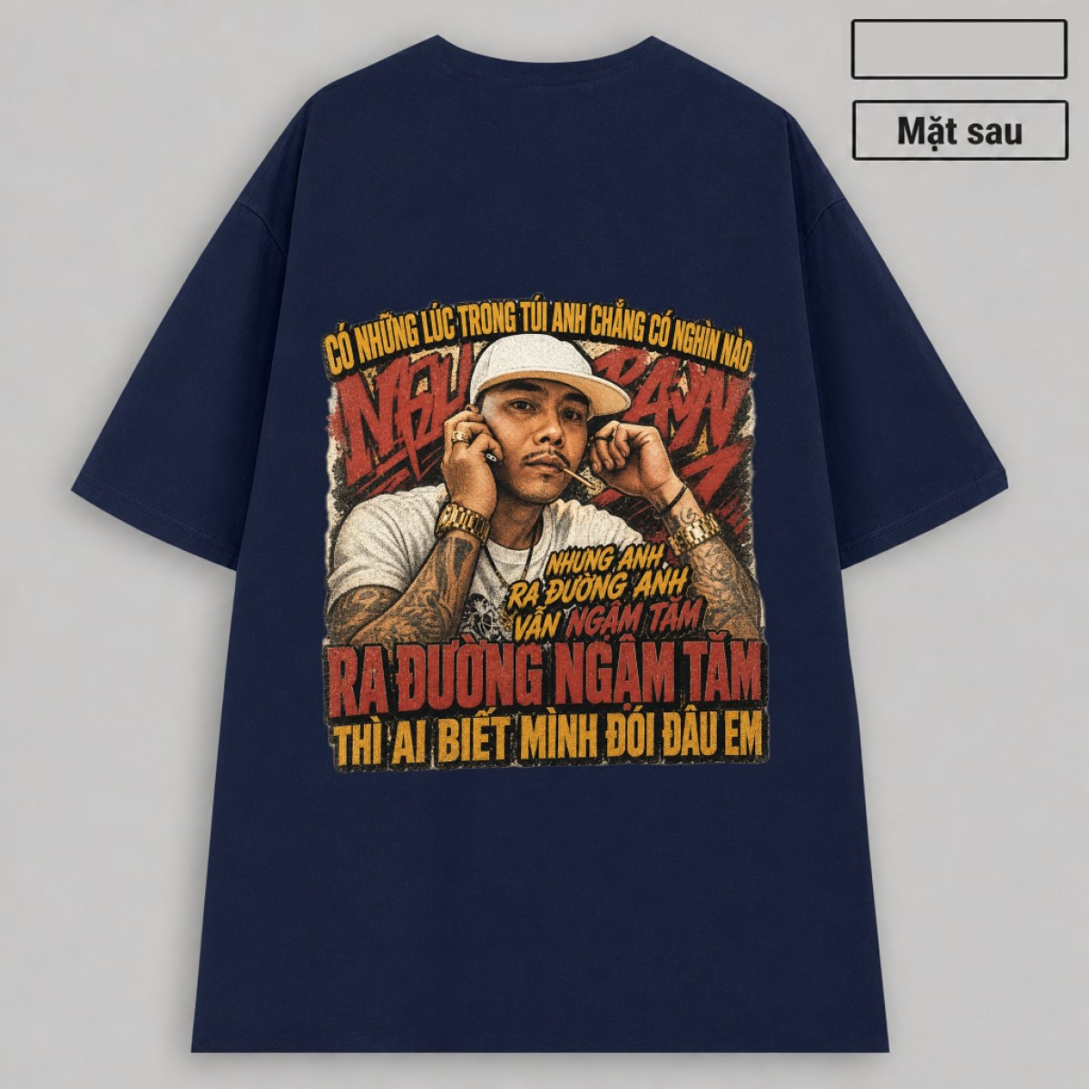 Áo Slogan Chẳng Có Nghìn Nào Back